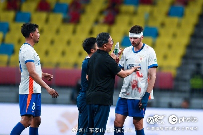 泰山客場(chǎng)0-1蓉城，五輪連勝終結(jié)