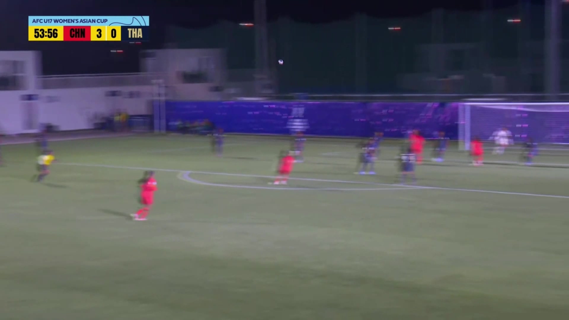 U17中國(guó)女足4-0領(lǐng)先泰國(guó)！李啟嫻梅開(kāi)二度，